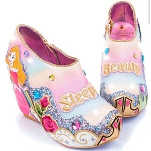 Irregular choice sleeping beauty shoes !